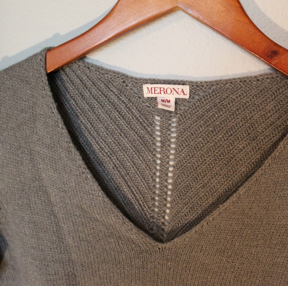 Grey Tunic Sweater - Picture 2 of 3